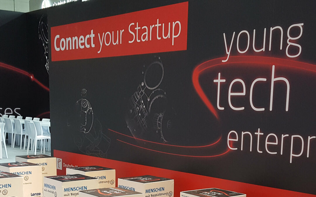 Startup-Area "young tech enterprises" auf der HANNOVER MESSE 2017