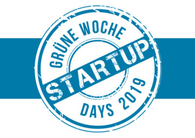 Logo der Startup-Days auf der Internationalen Grünen Woche 2019