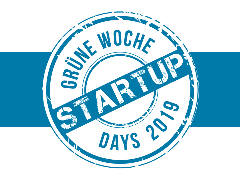 Logo der Startup-Days auf der Internationalen Grünen Woche 2019