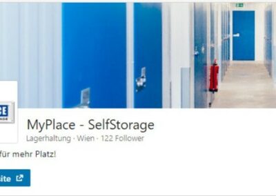 Screenshot LinkedIn MyPlace