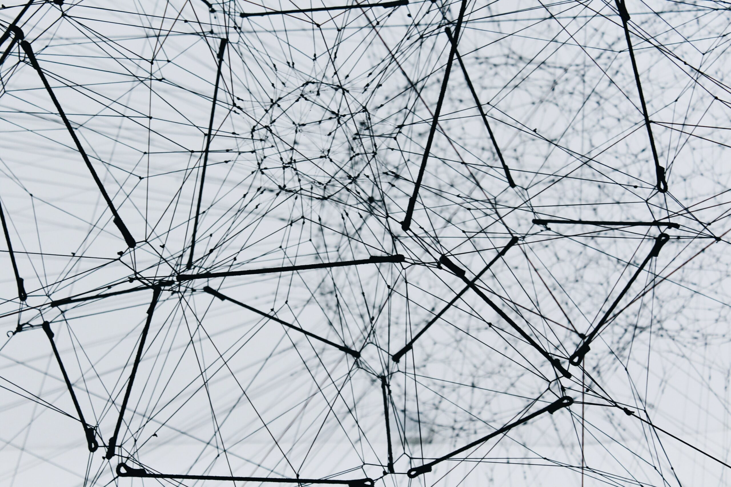 Ein Netzwerk aus Linien