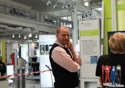 Jörg auf der Messe