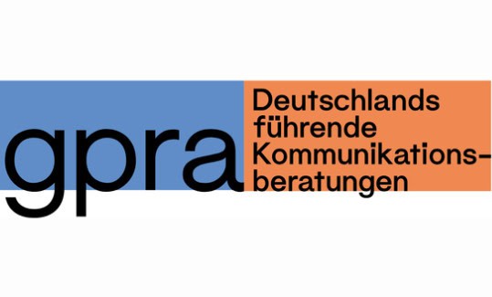 Das neue Logo der GPRA - Deutschlands führenden Kommunikationsberatung 2026